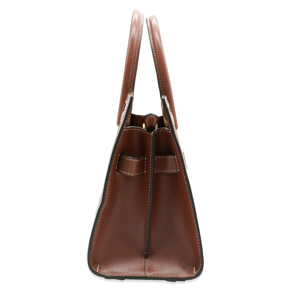 BURBERRY Vintage Check Mini Two Handle Title Bag - Picture 3 of 8